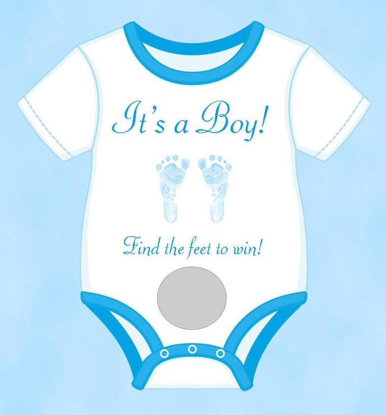 Baby Shower Scratch Off Game Cards T Shirt Shape With Border Image Is Loading Baby Shower Scratch Off Game Cards T Shirt
