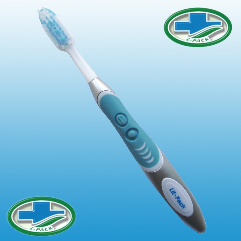 LitPack Sonic Toothbrush Electric Toothbrush with Tongue Cleaner