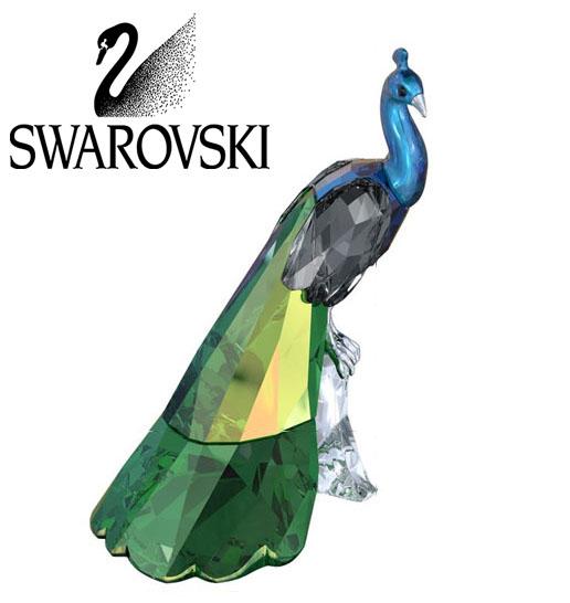 Swarovski Crystal Figurine SCS PEACOCK 1142861 NEW eBay