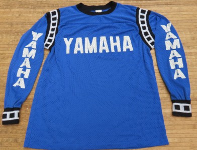 70's 80's Vintage YAMAHA MX Motorcycle Jersey Shirt ...