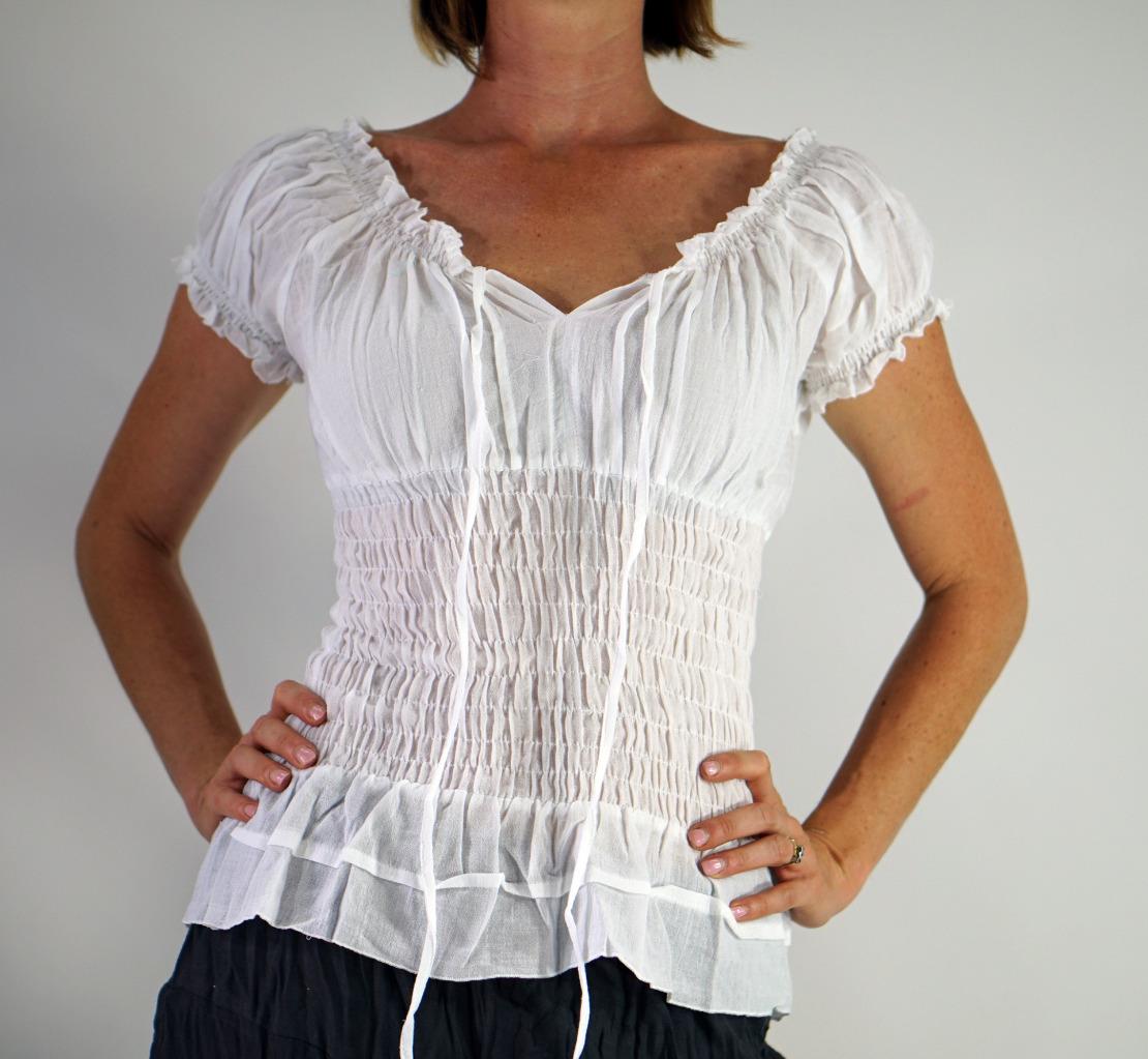 white lace gypsy top