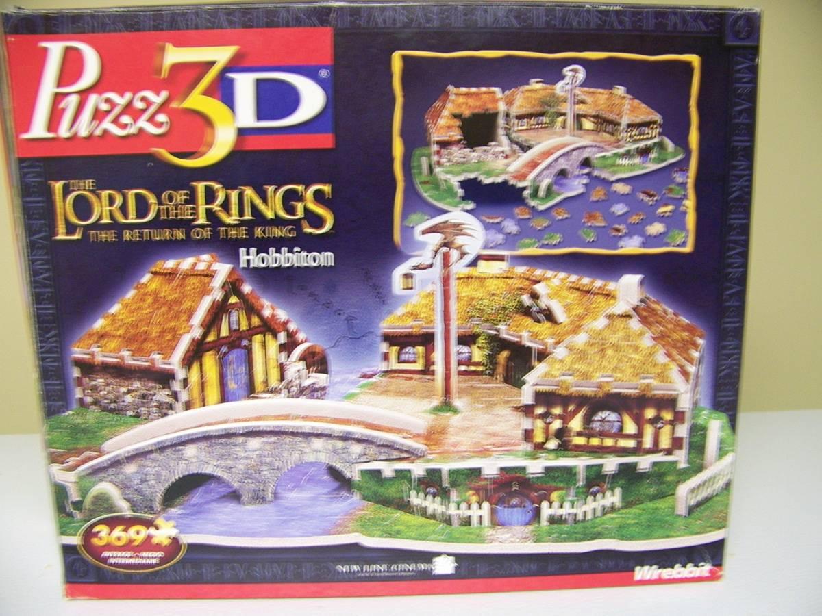 Wrebbit Perfalock 369 pcs PUZZ 3D Lord Of The Rings HOBBITON Puzzle