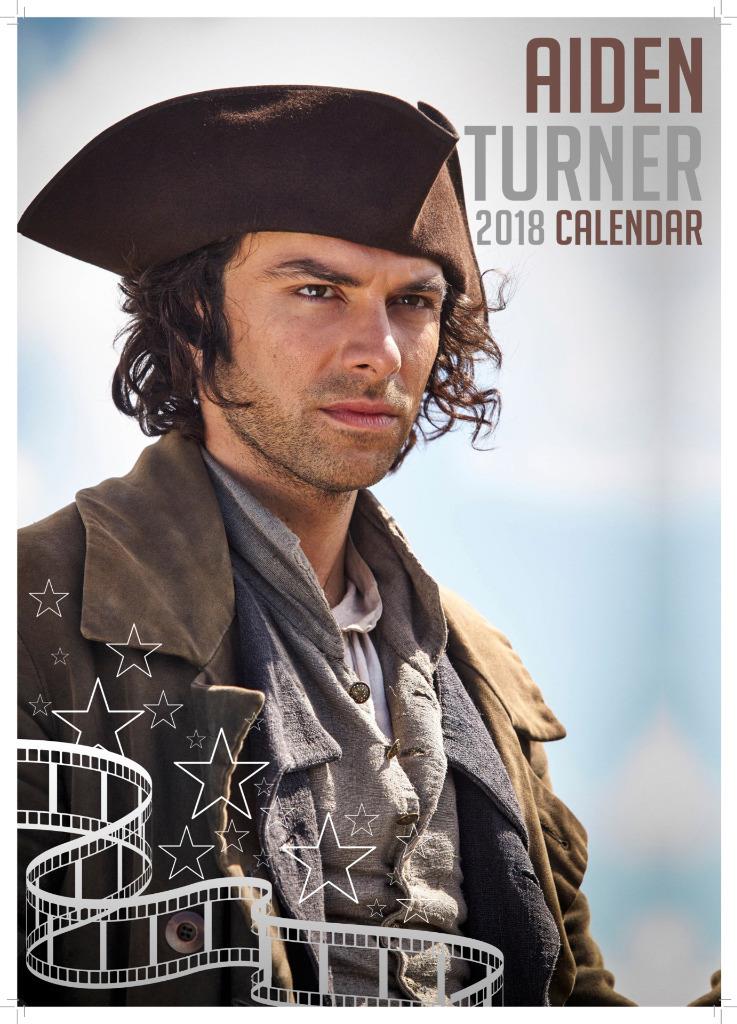 AIDAN TURNER POLDARK 2018 Calendar Large Uk Wall By Oc + Free Uk
