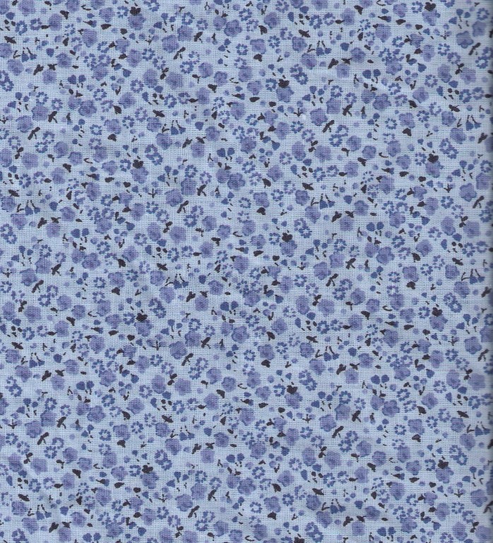 Blue/Flowers