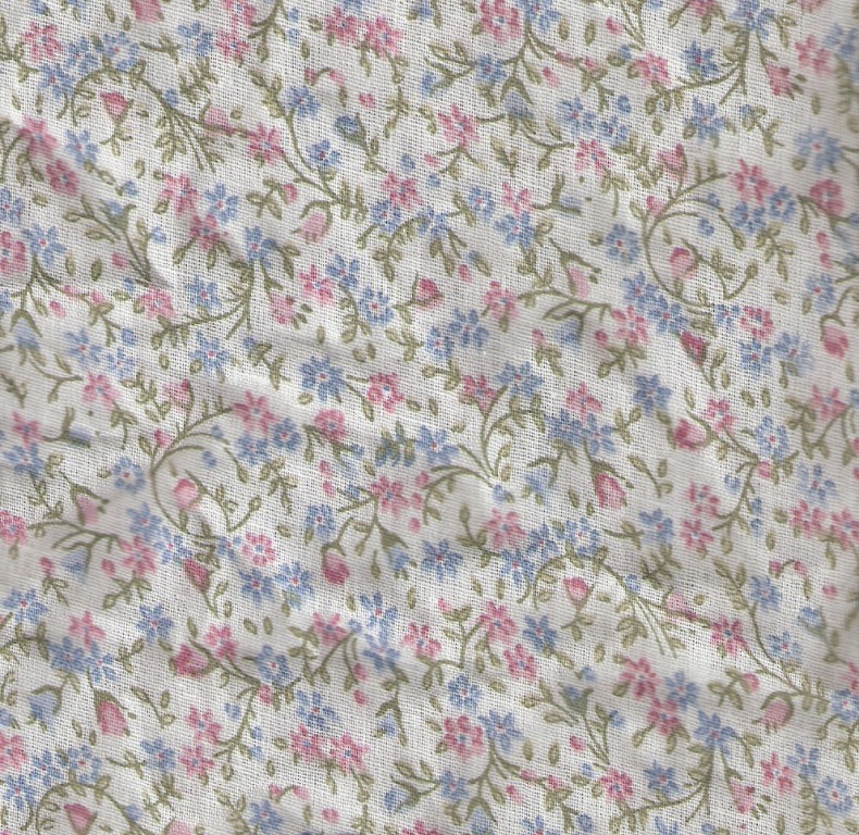 Blue/Pink Flowers