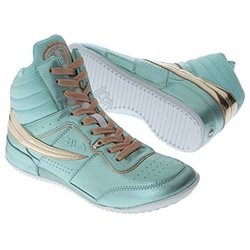 fila running shoes womens gold