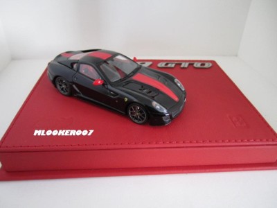 1/43 BBR FERRARI 599 GTO 2010 GLOSS BLACK/RED N MR 3/10 | eBay