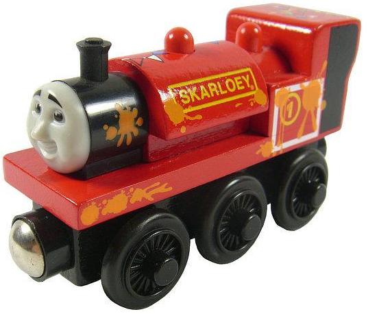 skarloey wooden train