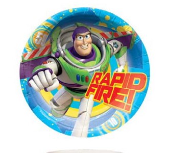 toy story plastic plates