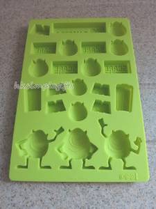 Disney Monster University Mike Wazowski Silicon Ice Tray Chocolate 