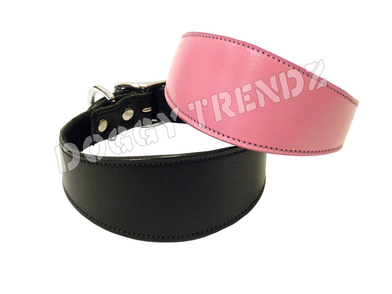 GREYHOUNDSALUKI LURCHER LEATHER DOG COLLAR SUEDE LINED GREYHOUNDSALUKI LURCHER LEATHER DOG COLLAR SUEDE LINED