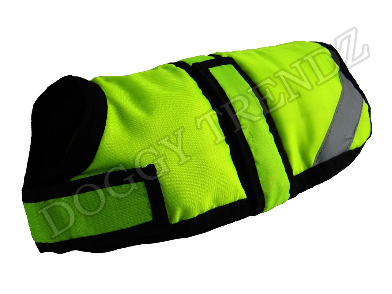HIGH VISIBILITY REFLECTIVE DOG COAT JACKETS PADDED WARM WATERPROOF