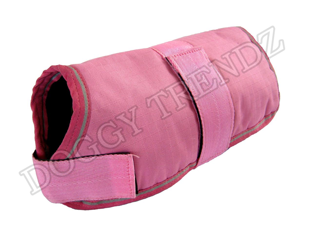 DOG COAT WATERPROOF WARM NAVY BLACK PINK HIGH VISIBILITY REFLECTIVE