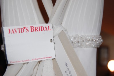 Davidbridal Wedding Gowns on Nwt David S Bridal Vw9146 Chiffon Wedding Gown     Ebay