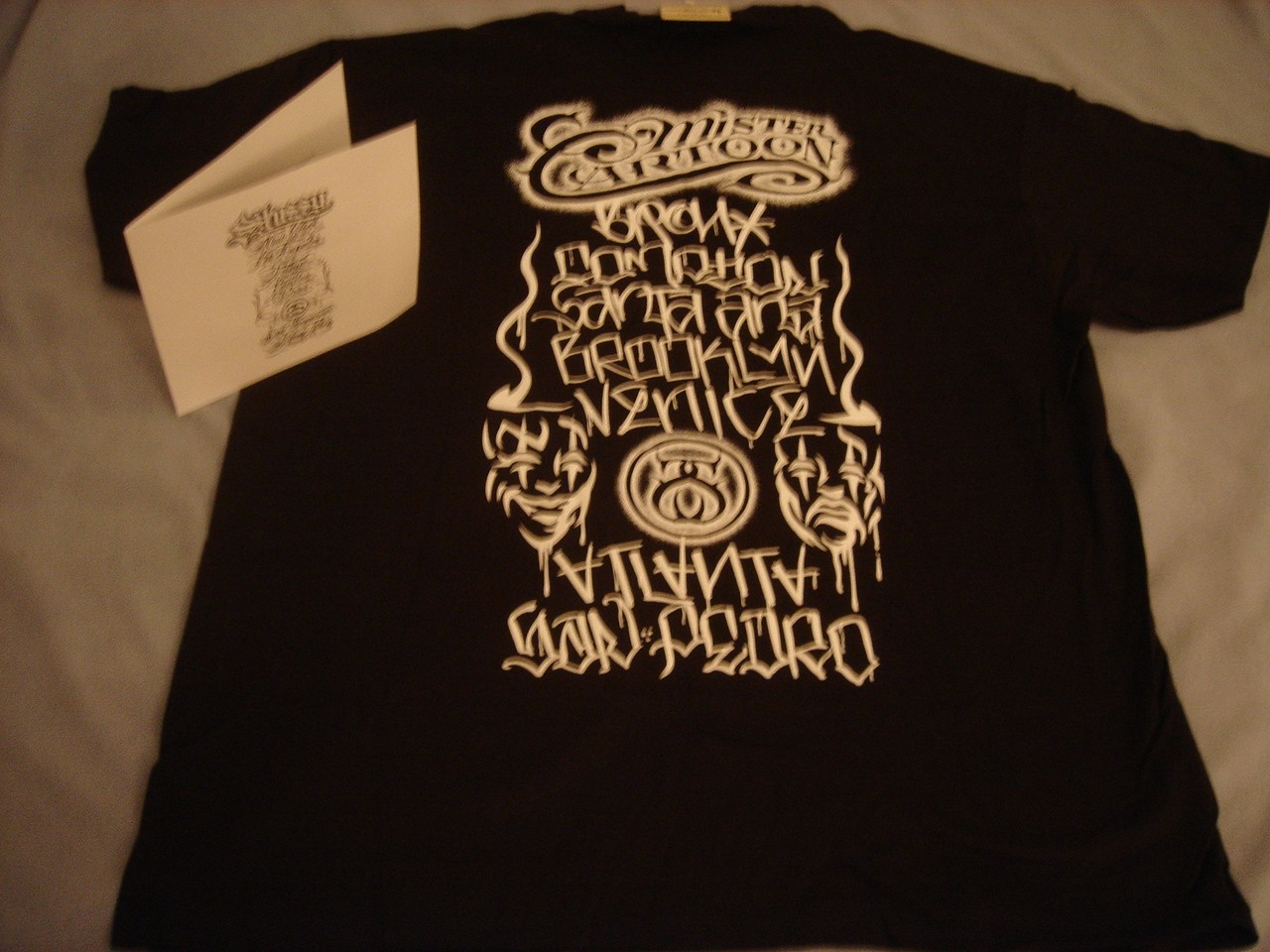 STUSSY X MISTER CARTOON WORLD TOUR tattoo artist XXV S eBay