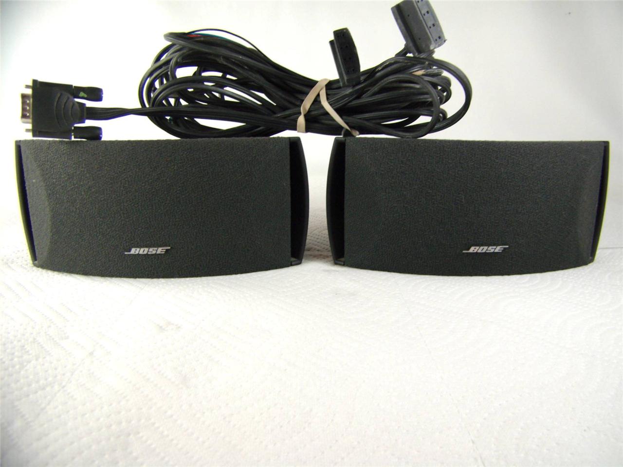Bose 321 Series 1 GS Speakers With Original Wire Harness Great Sound eBay