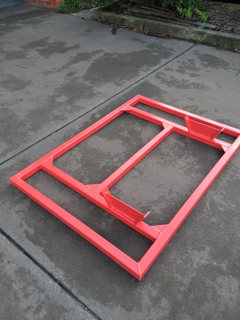 5Ft, leveling screed smudge spreader bar Tractor bobcat skid steer 4 in