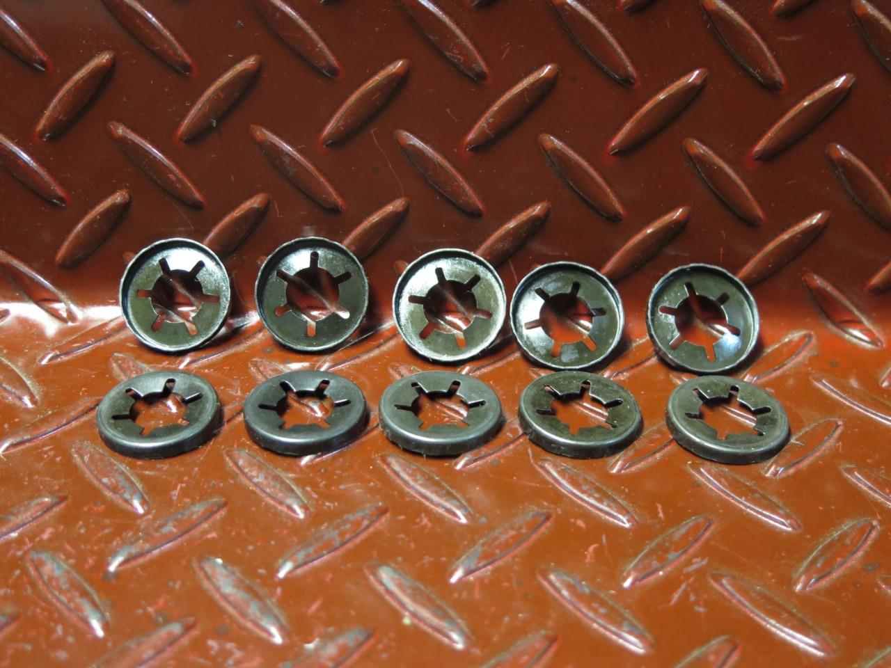 10 X HEAVY DUTY lawn mower 1/2" wheel retainer push speed clips suit