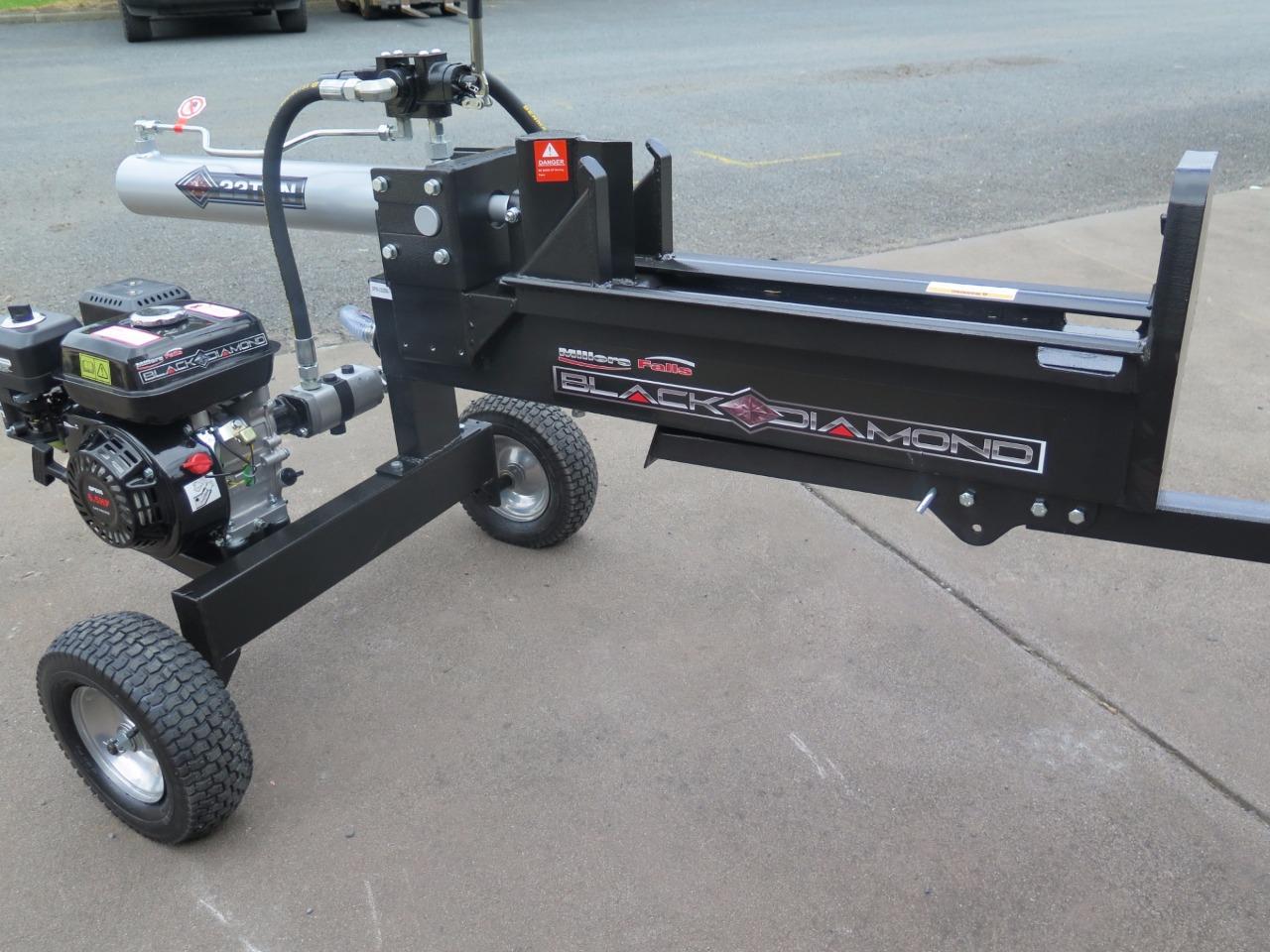 BLACK DIAMOND 22 Ton 6.5hp 4 Stroke Hydraulic WOOD LOG SPLITTER 12M
