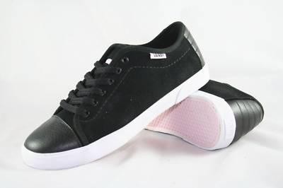 Vans Shoes  School on Vans Shoes Hadley Lo 5 Womens White Black Skateboard   Ebay