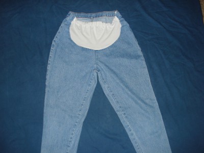 Maternity Clothes  on Maternity Jean Denim Pants Med M Pregnancy Slacks Jeans Pregnancy