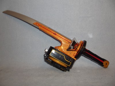 Power Rangers Super Samurai Spin Sword With Sound plus black box