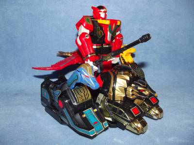 mighty morphin power rangers deluxe megazord