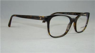 CHANEL 3313 714 Dark Havana Glasses Eyeglasses Frames Size ...
