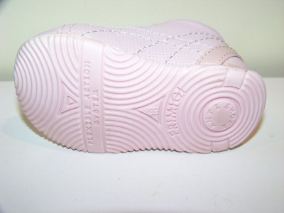 Early Walker Baby Shoes on Pink Leather Walking Shoe First Walker Baby Girl Toddler 18 2 5   Ebay