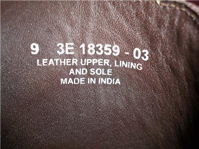 Dress Shoe Brands on Florsheim Leather Mens Dress Shoes Sz 9 Eee Brand New   Ebay