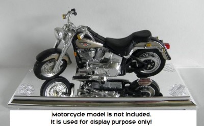 Ebay Motorcycles Harley Davidson on Harley Davidson Chrome Ornament Stand For 1 18 Scale Maisto