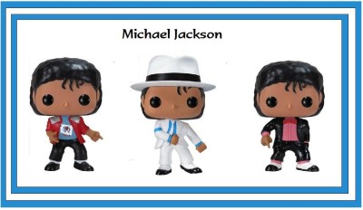 Funko Pop Rocks Michael Jackson Set Of 3 3 75 Vinyl Figures In Stock Now