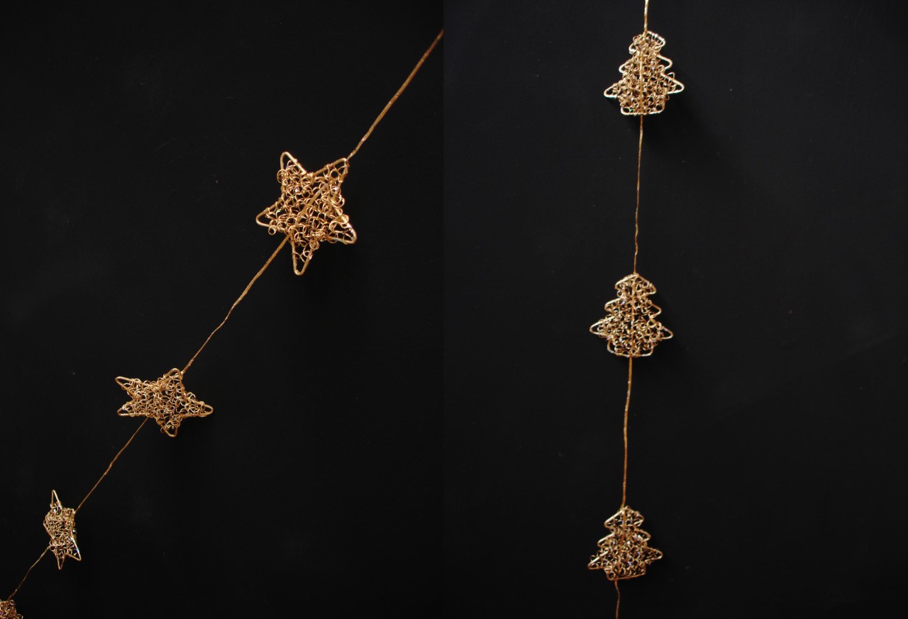2 x wire mesh xmas christmas garland tree decoration ebay 2 x wire mesh xmas christmas garland tree decoration ebay