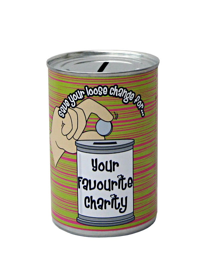 SMALL NOVELTY FUN MONEY SAVING BOX TIN PIGGY BANK CASH CAN BIRTHDAY XMAS GIFT eBay