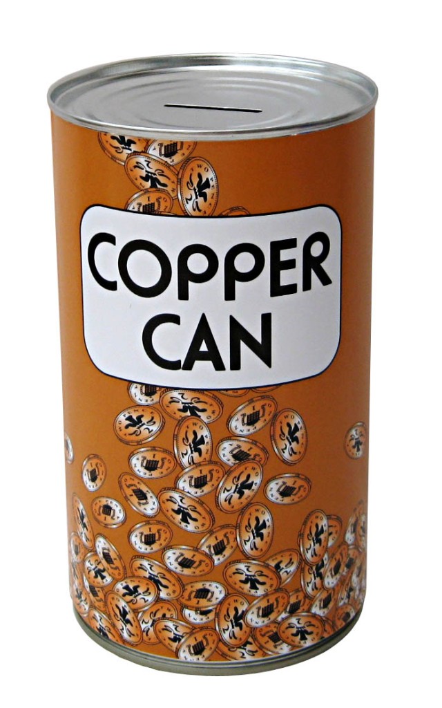 LARGE FUNNY NOVELTY MONEY BOX JAR TIN PIGGY BANK CASH CAN XMAS GIFT (30