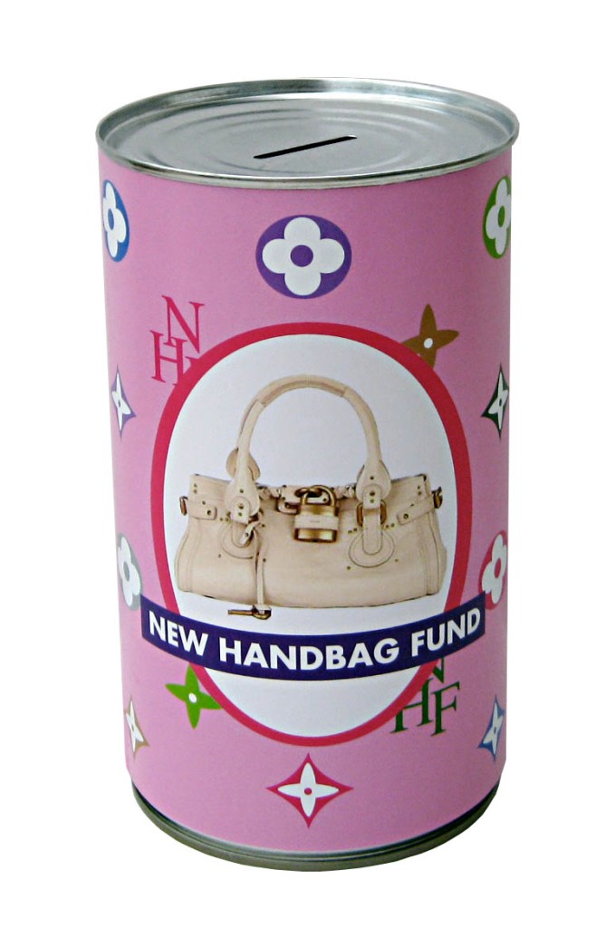 LARGE FUNNY NOVELTY MONEY BOX JAR TIN PIGGY BANK CASH CAN XMAS GIFT (30