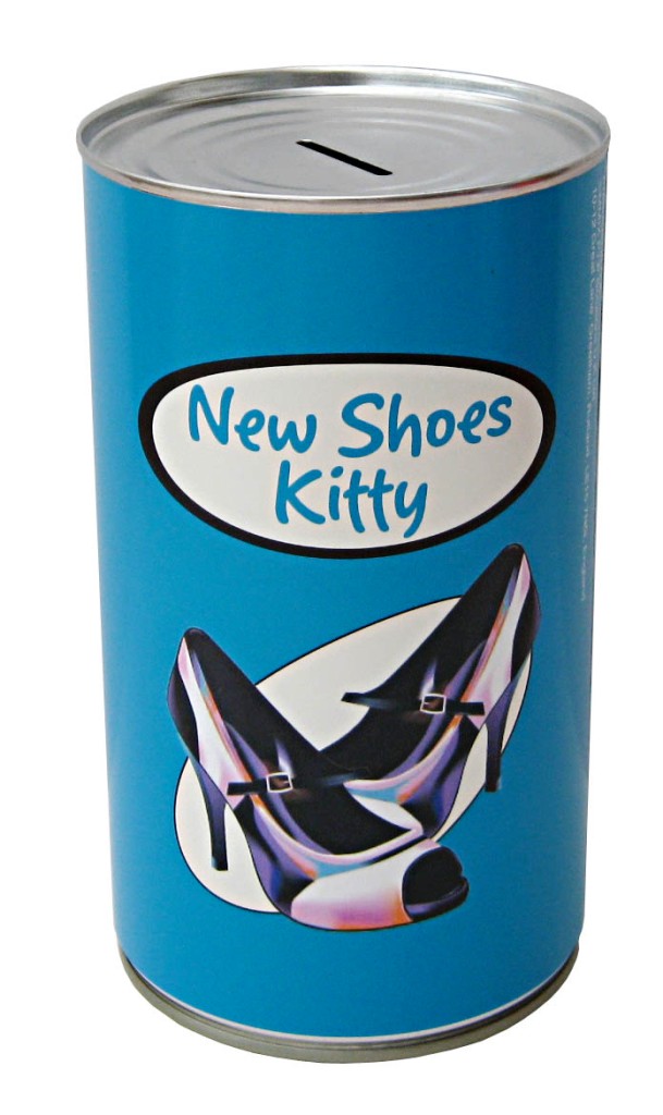 LARGE FUNNY NOVELTY MONEY BOX JAR TIN PIGGY BANK CASH CAN XMAS GIFT (30