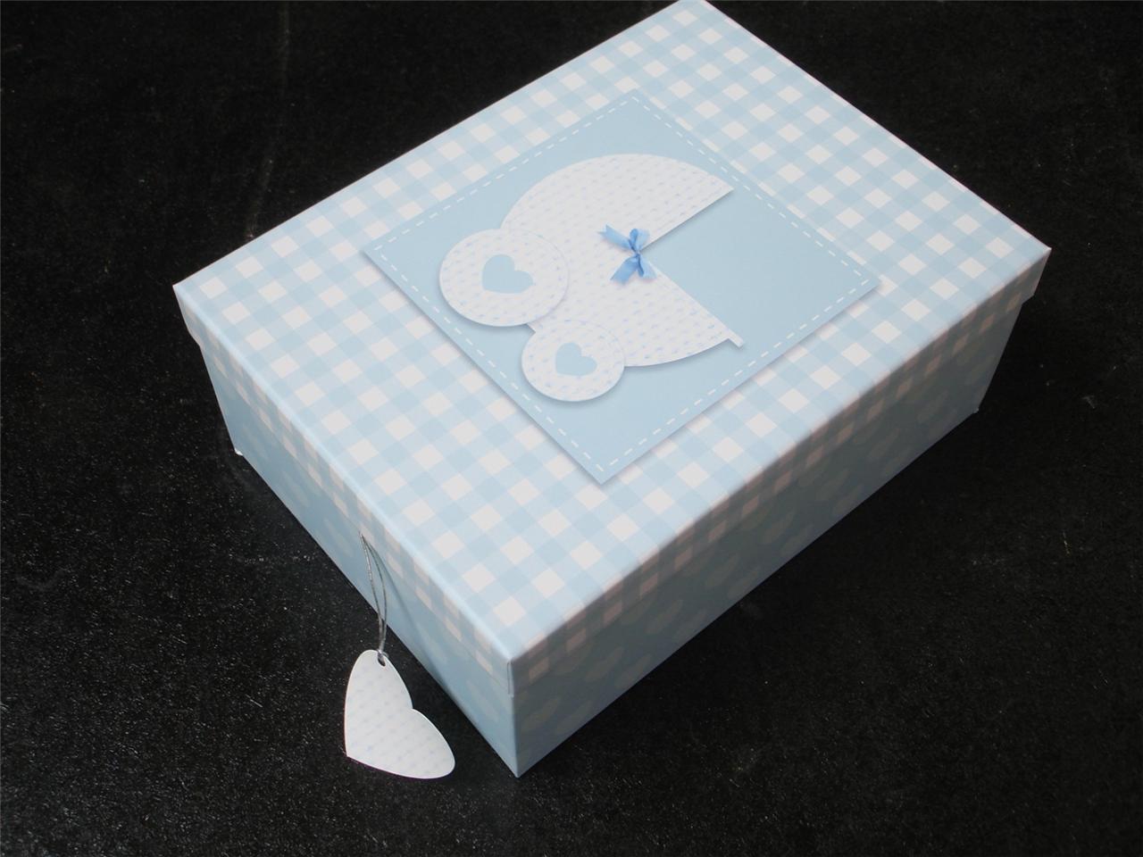 CUTE NEW BABY BOY GIRL HARD CARDBOARD A4 STORAGE BOXES KIDS BIRTHDAY