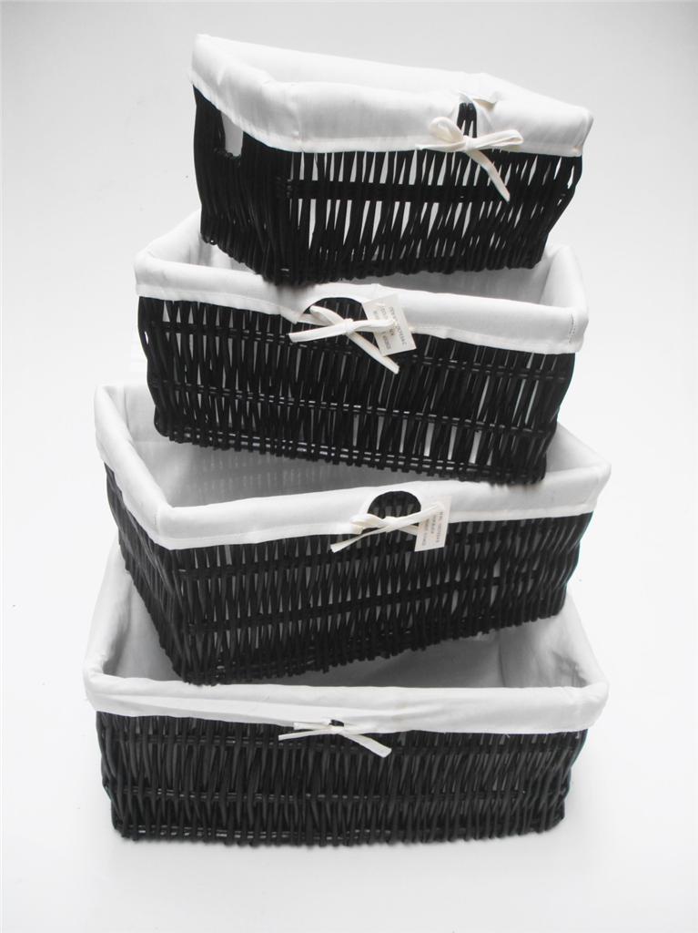 All Listings Get free shipping on all purchases over $75 & free in-store pickup on Decorative Baskets and Storage Bins, Storage & Organization, and more at The Container Store. Design Ideas Black Wire Grid Storage These super-strong stacking baskets also happen to be Quickview. Design Ideas Black Wire Grid Storage.