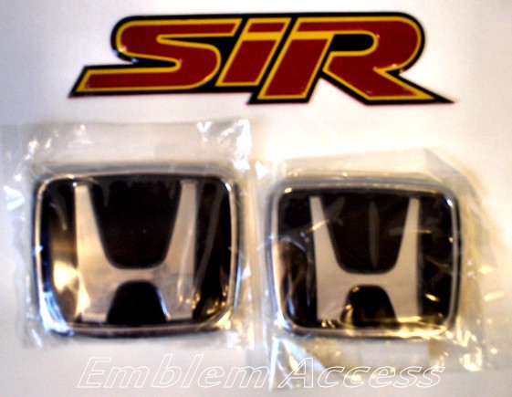 JDM Honda Black, Red, Blue, Yellow, White,and Silver Emblem Sets Available