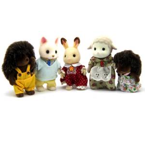 lot sylvanian families