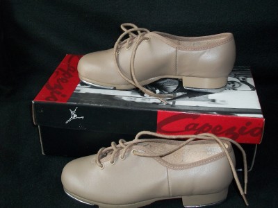 Capizio Shoes on Capezio Tap Shoes Dance Cg09 Premiere Tan 4 H1a Ebay