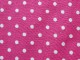 hot pink and white polka dots