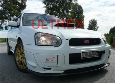 SUBARU WRX STI FRONT LIP SPOILER CARBON FIBRE MY03-MY05