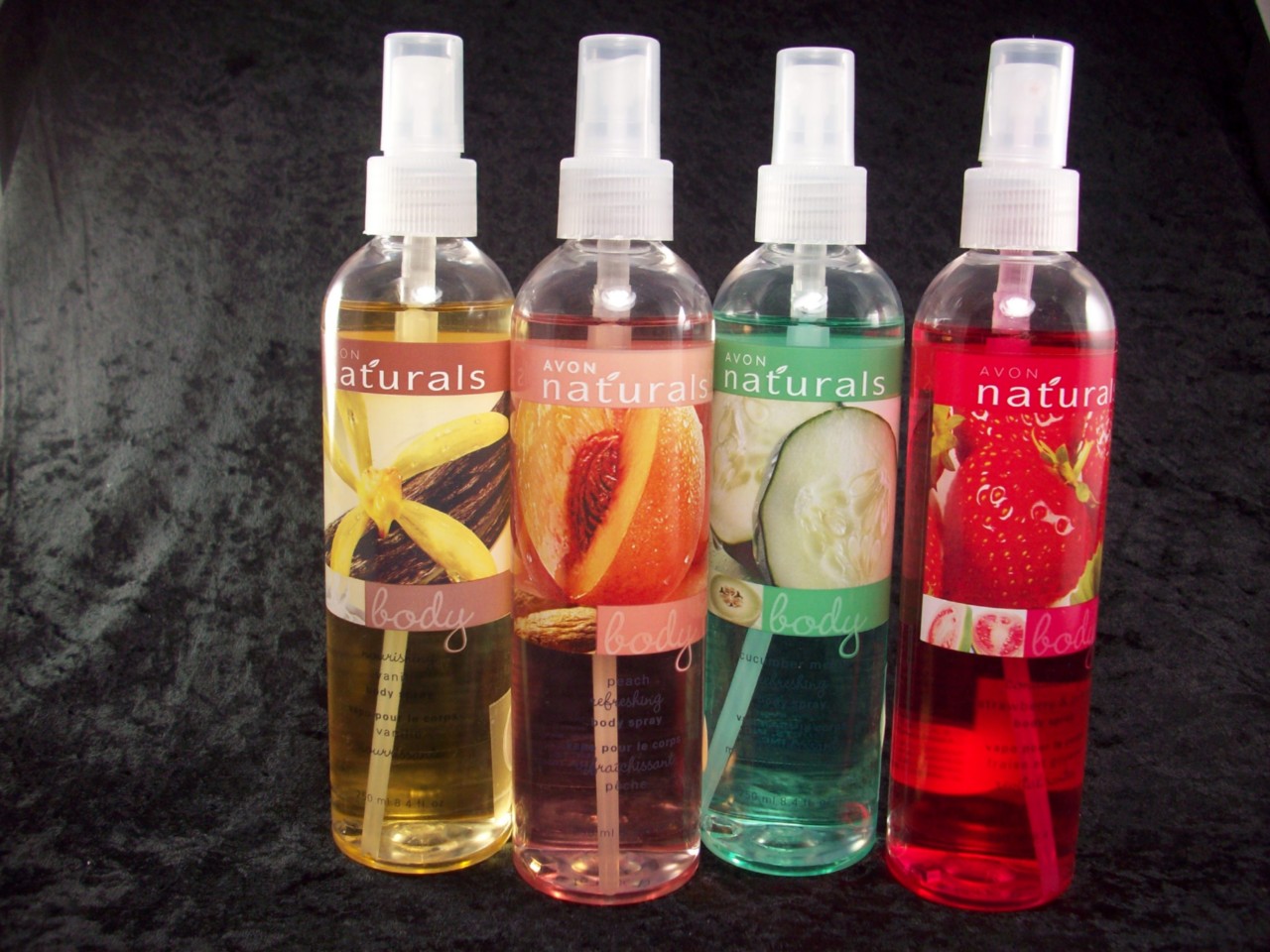 BP13 AVON NATURALS BODY SPRAY SELECTION eBay