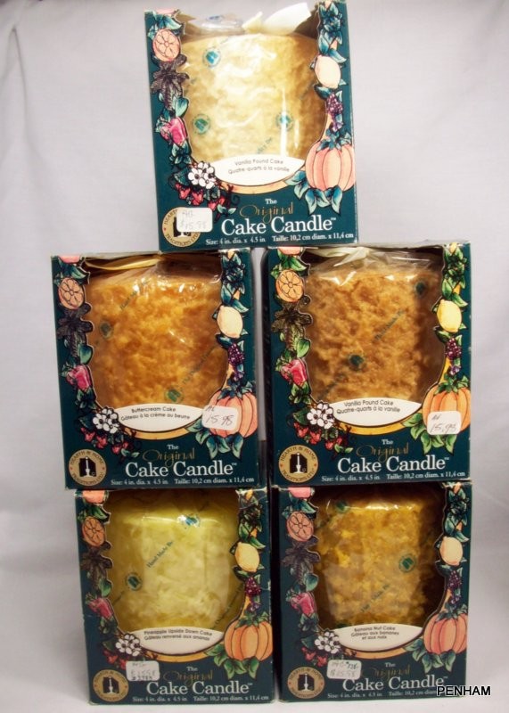 HEARTH & HOME TRADITIONS THE ORIGINAL CAKE CANDLES CLEARANCE NIB