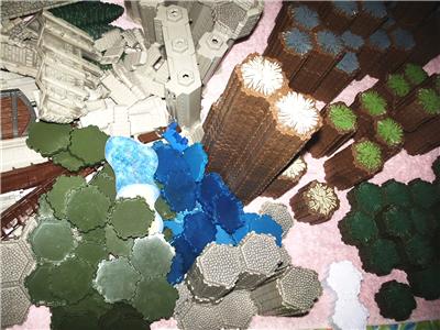 cape Large Lot includes 672 Hexes of Terrain, 