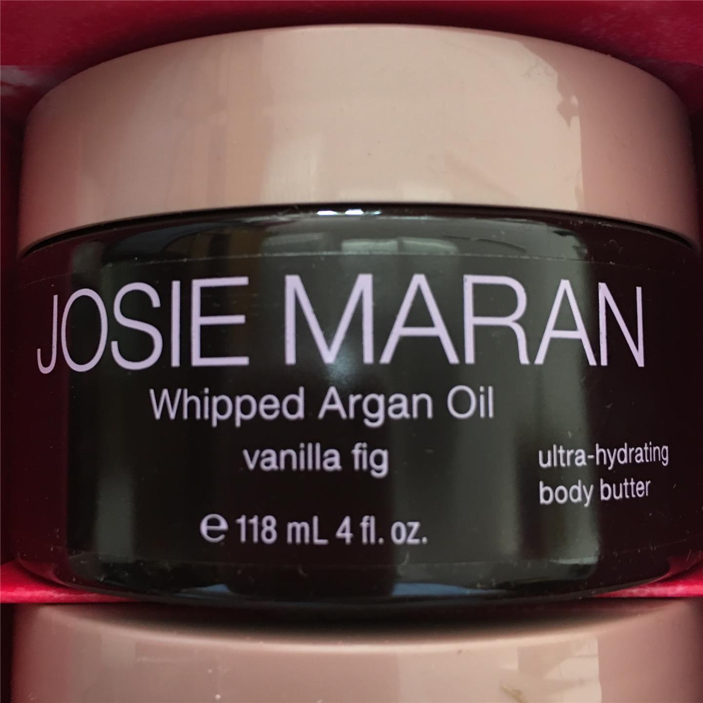 Josie Maran Whipped Argan Oil Body Butter 4 oz You Choose Vanilla Orange Cherry eBay