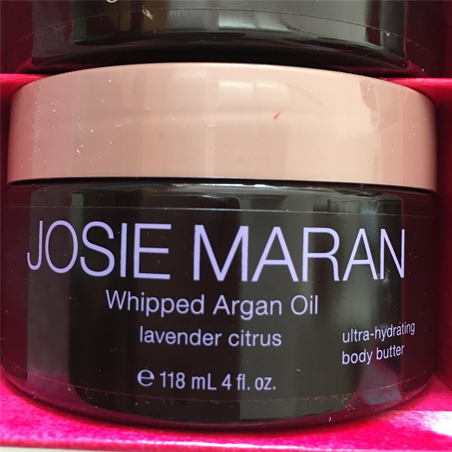 Josie Maran Whipped Argan Oil Body Butter 4 oz You Choose Vanilla Orange Cherry eBay