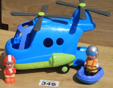 happyland lights and sounds police helicopter
